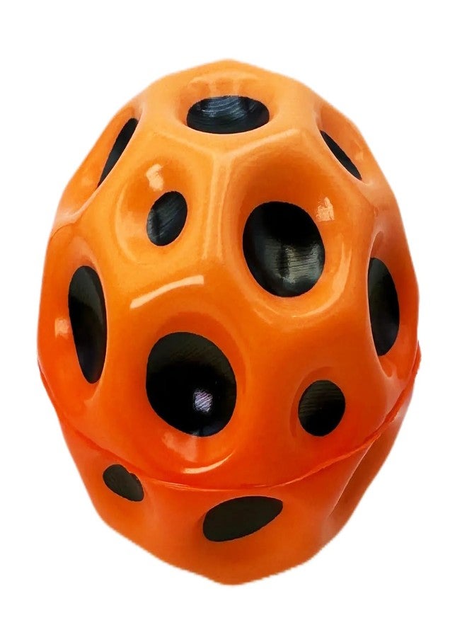 Buko Super Infinity Crazy Bounce Moon Ball: Ultimate Grip and Catch, Enhances Hand-Eye Coordination (Pack of 1 (Orange) - Image 1